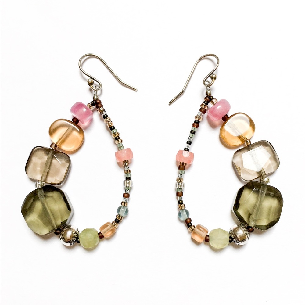 SILPADA 925 Chalcedony Quartz Bead Earrings W2158
